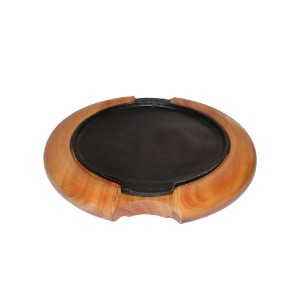 TABUA PARA CHURRASCO COM CHAPA REDONDA 4445 MS MADEIRAS