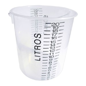 BALDE 20LTS GRADUADO COBALTO / STM PLASTIC