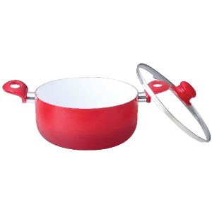 CACAROLA VERMELHA 20CM CK821 CLINK