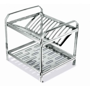 ESCORREDOR DE LOUÇAS P/12 PRATOS DINOX