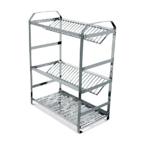 ESCORREDOR DE LOUÇAS 40 PRATOS DINOX