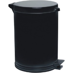 LIXEIRA 3516 PRETA PLAST 4,5LTS VIEL