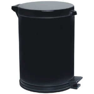 LIXEIRA 3576 PRETA PLAST 10,5LTS VIEL