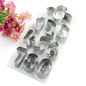 CORTADOR BISCOITO NUMEROS C/10PC CFD20 HERCULES