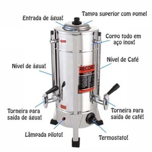 CAFETEIRA 2LTS 220V RECORD