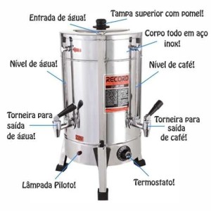 CAFETEIRA 4LTS 220V RECORD