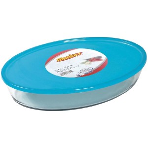 ASSADEIRA PRATICA C/TPA OVAL GD 666225 MARINEX