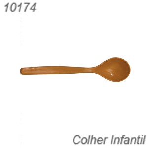 COLHER INFANTIL 174 CARAMELO JOLLY