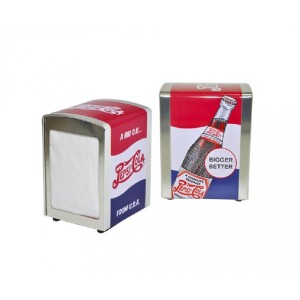 PORTA GUARDANAPO METAL 20356 PEPSI-COLA FULL-FIT