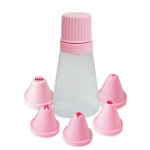 BISNAGA CONFEITAR C/5 BICOS 65748 PLASUTIL