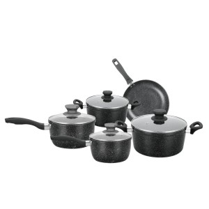 JOGO PANELA 5PCS ANGRA PRETA 3093 MERIDIONAL