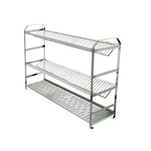 ESCORREDOR DE LOUÇAS 80 PRATOS  INOX EPS-016 DINOX