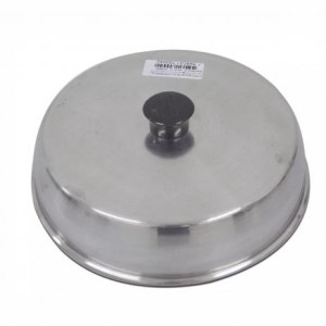 ABAFADOR DE HAMBURGUER 16CM ALUMINIO ACO