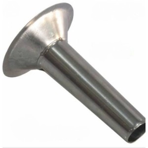 FUNIL ALUMINIO LINGUICA MAQUINA N.10 ACO