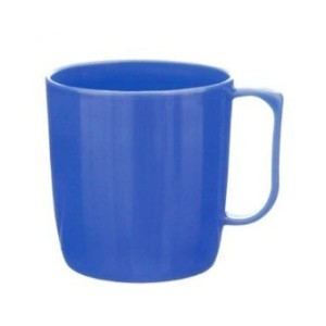 CANECA INFANTIL (ESCOLA) 02 300ML AZUL PLACELMI
