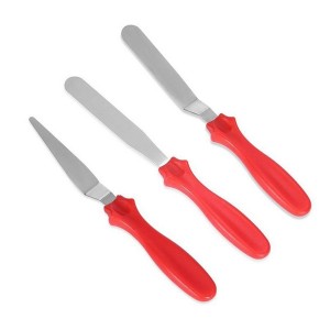 JOGO DE ESPATULAS PARA BOLO C/03 UD335  123 UTIL