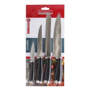 CONJUNTO DE FACAS COUPER 4 PCS  FCH-J504 HAUSKRAFT ETILUX
