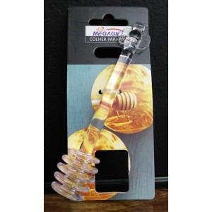 COLHER PARA MEL ACRILICO MG-2980 MEGAGIFT