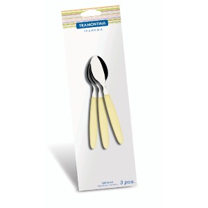 COLHER MESA BEGE IPANEMA 23363/030 C/12 TRAMONTINA