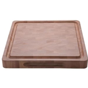 TABUA CHURRASCO QUADRADA MADEIRA 13261/640 400X400X45 TRAMONTINA