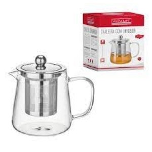 CHALEIRA COM INFUSOR CHLR-009 450ML HAUSKRAFT