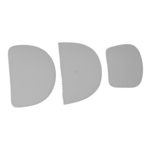 ESPATULA CHOCOLATE C/3 3111 PLAST GAZONI