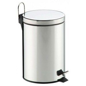 LIXEIRA INOX C/PEDAL 5LTS 9123 OM UTILIDADES