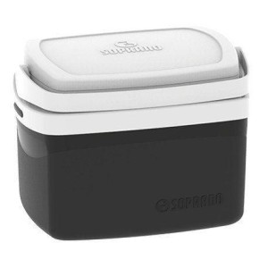 CAIXA TERMICA 5LT PRETA TROPICAL 506003 SOPRANO