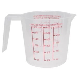 JARRA MEDIDA PLAST.CK2151 600ML CLINK