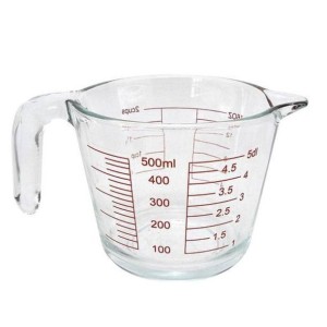 JARRA MEDIDA VIDRO CK1894 500ML CLINK