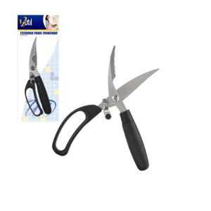 TESOURA INOX TRINCHAR UD156  23,5CM 123UTIL