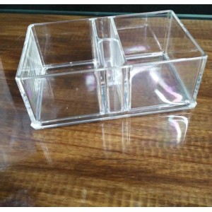 SUPORTE SACHE ACRILICO DUPLO CLASSINOX