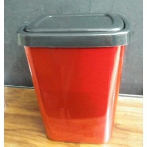 LIXEIRA 9LTS VERM 25461 ARQPLAST