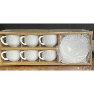 XICARA CHA C/6 XWB210 210ML C/PIRES DAGIA