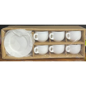 XICARA CHA C/6 KFB200 200ML C/PIRES DAGIA