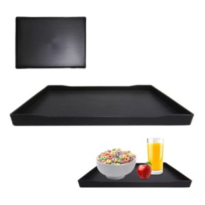 BANDEJA RETANGULAR BLACK 30CM UD230710 UNY GIFT