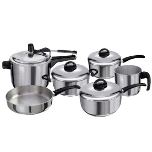 JOGO PANELA 06PCS C/PRESSAO MAXXIMA POLIDO FORTALEZA