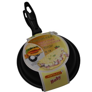 OMELETEIRA BABY BLACK 14CM 425004 FORTALEZA