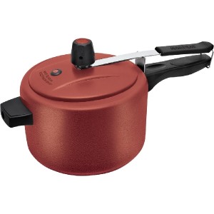 PANELA PRESSAO  4,5LTS TEFLON VERM FORTALEZA