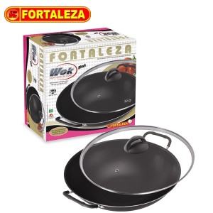 PANELA WOK 32 405001 C/TPA VIDRO FORTALEZA