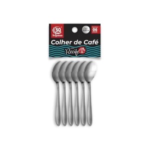 COLHER CAFE SQ4292 C/6 RECIFE SQ