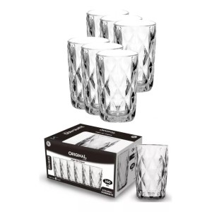 COPO DIAMANTE GL7601 400ML C/6 ORIGINAL