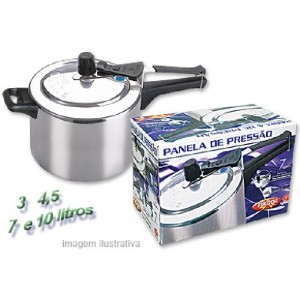 PANELA DE PRESSAO 10LTS POLIDA FULGOR