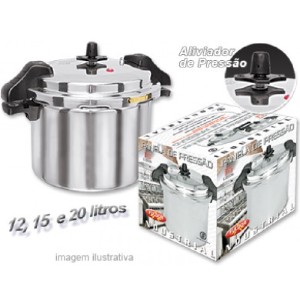 PANELA DE PRESSAO 15LTS COM ALÇA FULGOR
