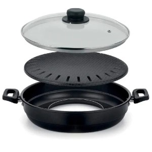 CHURRASQUEIRA 28 54628 C/TAMPA VIDRO MULTIFLON