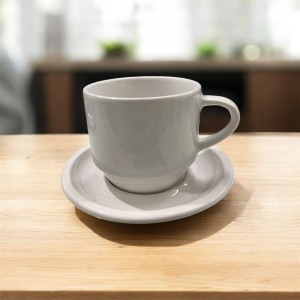 XICARA CHA 330 EMPILHAVEL 195ML C/PIRES R R PROCELANA 