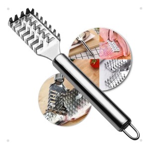 DESCAMADOR PEIXE HM590 INOX HM 