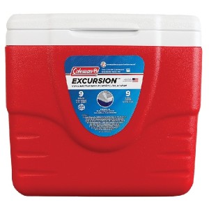 CAIXA TERMICA 8,5LTS 8768 VERMELHA COLEMAN INVICTA