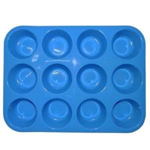 FORMA CUPCAKE SILICONE FS08 P/12 MINI BOLOS